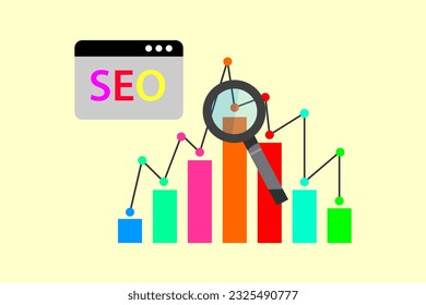 business graph and chart, Search engine optimization, Business Intelligence and Analytics