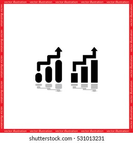 business graph icon