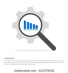 Business graph icon - Free vector icon