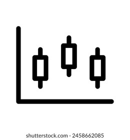 Business Graph Icon Vector Symbol Design Illustration