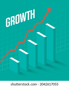 7,519 Bar Graph Showing Growth Images, Stock Photos & Vectors ...