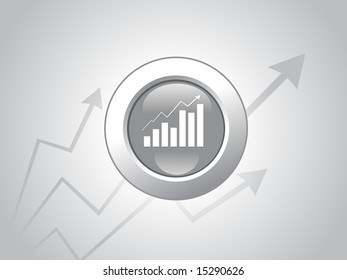 business graph on black background, wallpaper