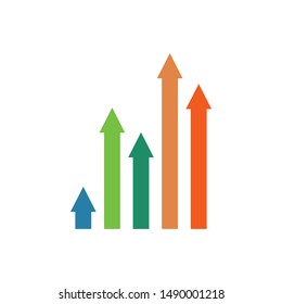 Business graphic design template vector isolated illustration