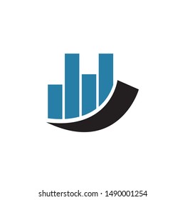 Business graphic design template vector isolated illustration