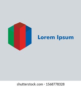 Business graphic design template vector isolated illustration. chart logo vector design.