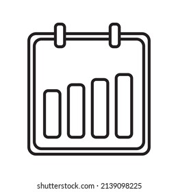 Business Graphic Outline Icon, vector illustration