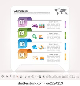 Business graphics data element templates sets, chart , graph , timeline , infographics ,  gradient colors style