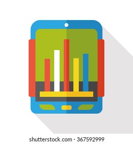 Business Graphics flat icon