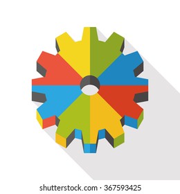Business Graphics flat icon