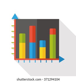 Business Graphics flat icon
