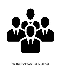 business group icon illustration vector isolated