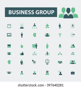 business group icons
