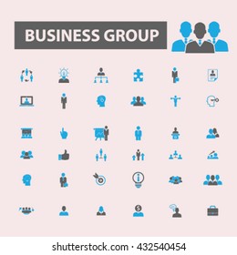 business group icons
