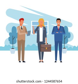 business group teamwork