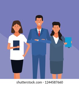 business group teamwork