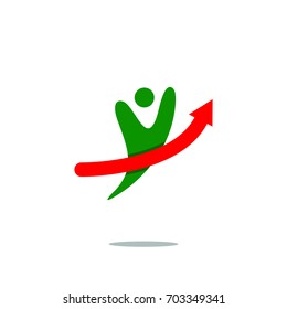 business grow logo design