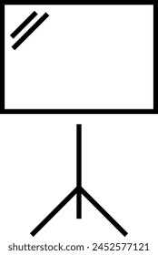 Icono de presentación de gráfico de crecimiento empresarial