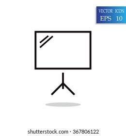 Business Growing Chart Presentation Icon