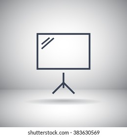 Business Growing Chart Presentation Icon