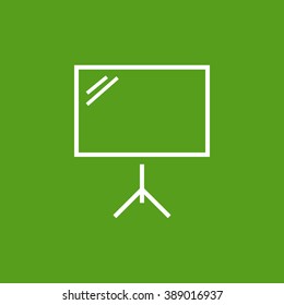 Business Growing Chart Presentation Icon
