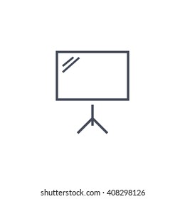 Business Growing Chart Presentation Icon