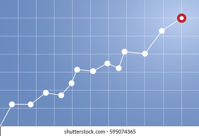 Business growing graph