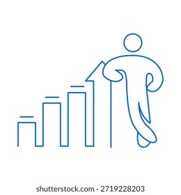 Vetor de Ícone da Análise de Crescimento dos Negócios

Ilustração da Linha de Tendência de Andamento com Êxito