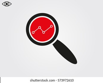 business growth, chart, icon, vector illustration eps10