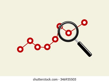 Business growth concept. Business analytic.
