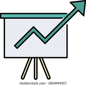Business Growth Concept, Startup Development Vector Icon Design, Financier and investors Symbol on White Background, Business Capitalism and Finance Sign,