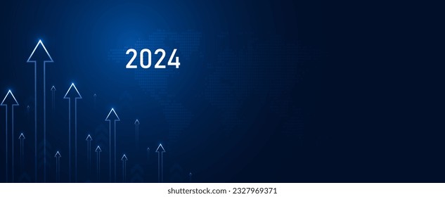 Business growth currency stock and investment economy for the year 2024.