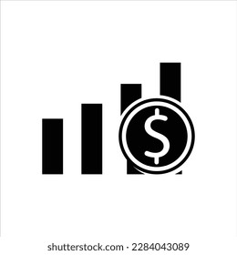 Business Growth Icon Design Vector