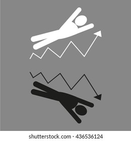 business growth, vector icon