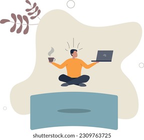 Business guru or expertise, professional advisor or consultant, smart thinking to solve problem concept,.flat vector illustration.