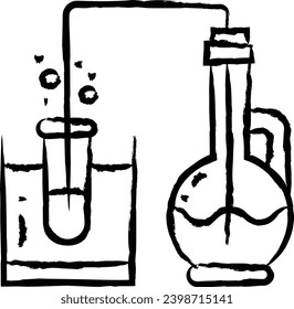 Business hand drawn vector illustration