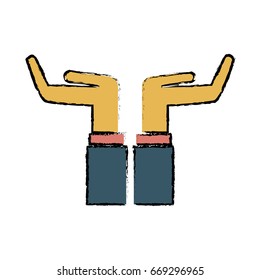 business hands support help receiving gesture