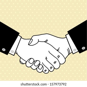 Business handshake