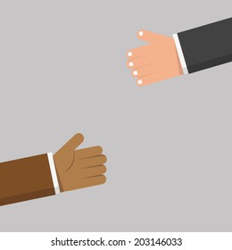 Business handshake