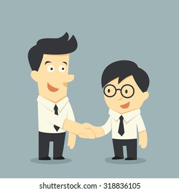 Business handshake