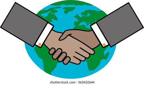 Business handshake