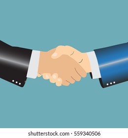 Business handshake