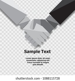 business handshake background