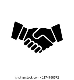 Business handshake icon