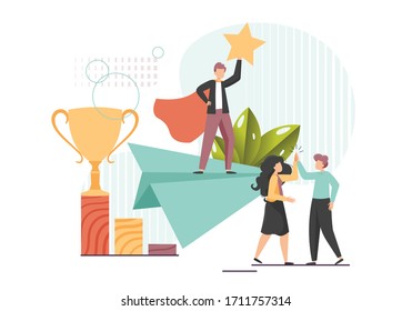 Cartoon Achievement Images, Stock Photos & Vectors | Shutterstock