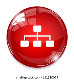 business hierarchy icon