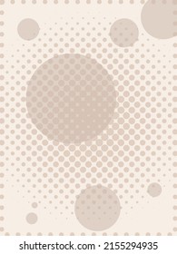 Business high end light color polka dot pattern poster vector background