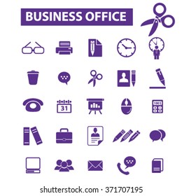business, home, office, supplies, icons, signs vector concept set for infographics, mobile, website, application
