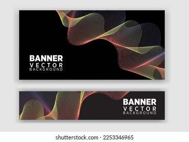 Business horizontal banner template design. Modern banner design . Usable for banner, cover, and header.
