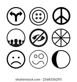 Business icon for company connection set in different style. Name, phone, mobile, place, location, mail, website and message card sign. Contact symbol design template. Vector 10 eps.