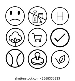 Business icon for company connection set in different style. Name, phone, mobile, place, location, mail, website and message card sign. Contact symbol design template. Vector 10 eps.